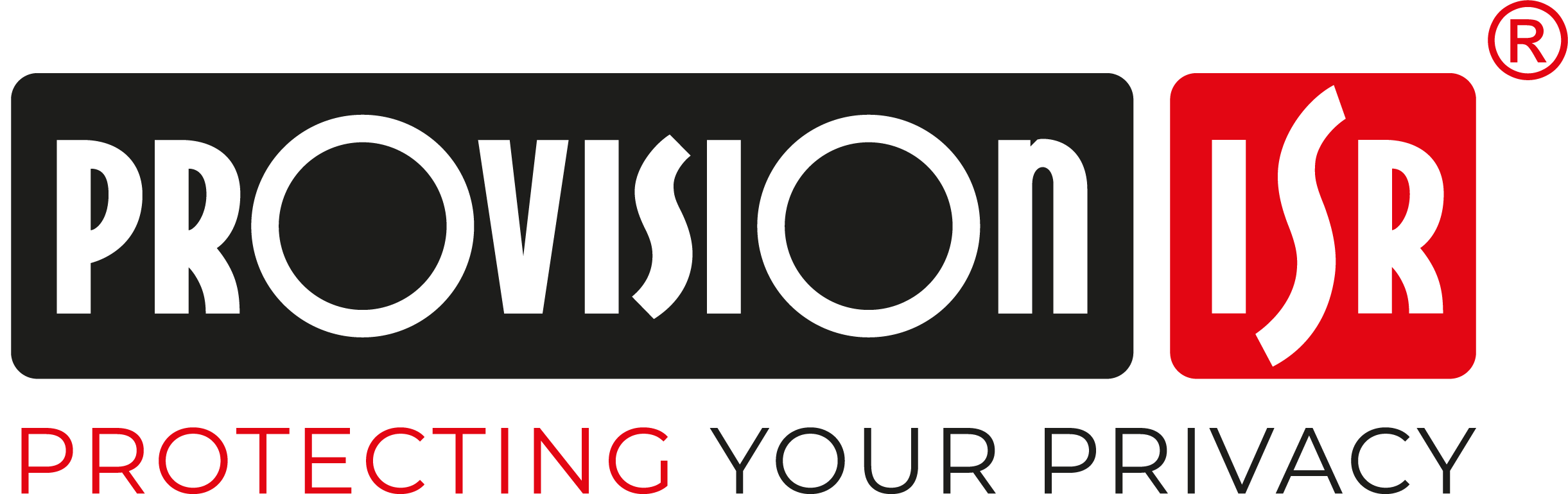 Provision-ISR Logo on white background